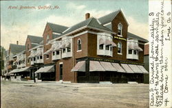 Hotel Braeburn Guilford, ME Postcard Postcard