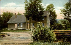 Birthplace Of Elias House, Loventor Of The Sewing Machine Postcard