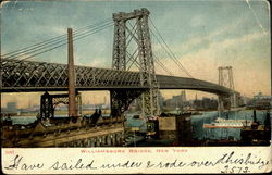 Williamsburg Bridge Postcard