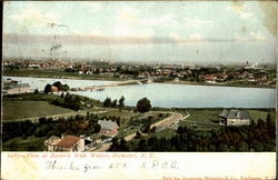 View at Eastern Wide Waters Postcard