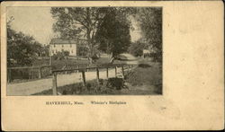 Whittier'S Birthplace Haverhill, MA Postcard Postcard