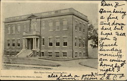 Main Street School Maynard, MA Postcard Postcard