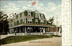 Lake Grove House East Auburn, ME Postcard Postcard