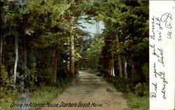 Drive To Atlantic House Scarborough, ME Postcard Postcard