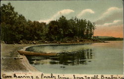 Wayne Pond Leeds, ME Postcard Postcard