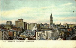 Bird'S Eye View Central Postcard