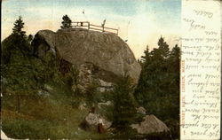 Sunset Rock Linekin, ME Postcard Postcard