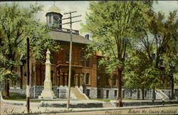 County Building Auburn, ME Postcard Postcard