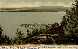 Mount Kineo House and Lake from Mountain Piscataquis, ME Postcard Postcard