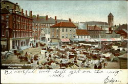 Market Lot, Pickering Square Postcard