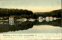 Reflections At Point Of Pines Postcard