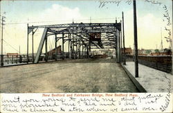 New Bedford And Fairhaven Bridge Postcard