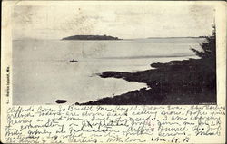 Heron Island Maine Postcard Postcard