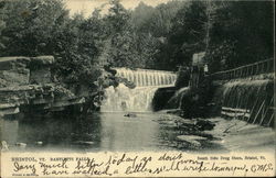 Bartletts Falls Bristol, VT Postcard Postcard