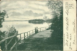 Rock Road, Red Rocks Burlington, VT Postcard Postcard