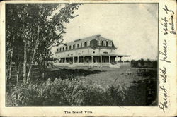 The Island Villa Grand Isle, VT Postcard Postcard