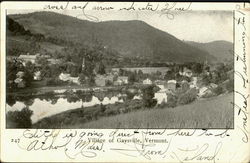 Village of Gaysville Vermont Postcard Postcard