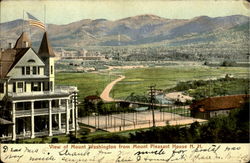 View Of Mount Washington From Mount Pleasant House Bretton Woods, NH Postcard Postcard