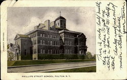 Philips Street School Postcard