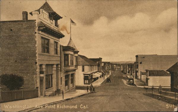 Washington Ave. Point Richmond California