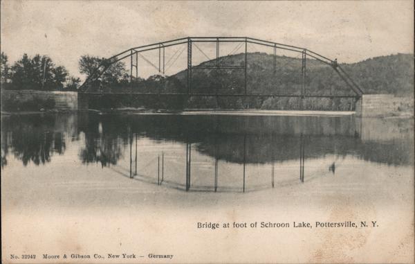 Bridge at Foot of Shroon Lake Pottersville New York