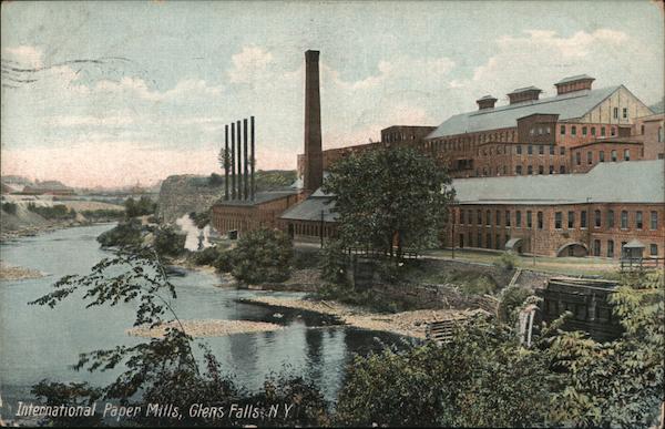 International Paper Mills Glens Falls New York