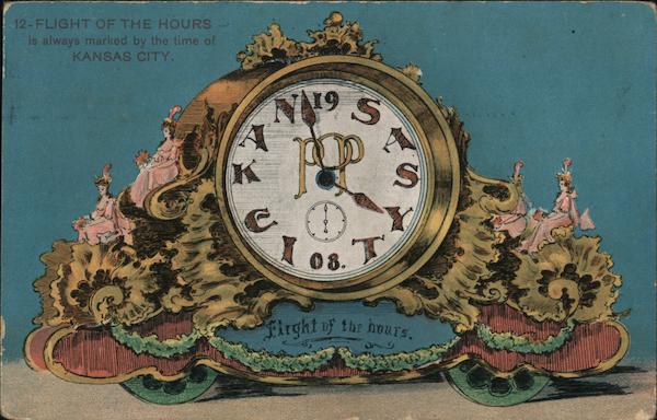 Flight Of The Hours is always marked by the time of Kansas City Missouri