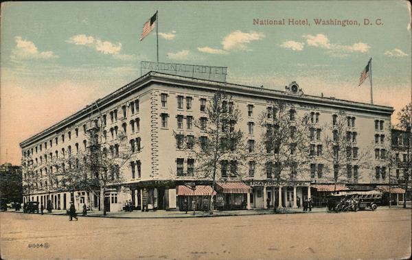 National Hotel Washington District of Columbia Washington DC