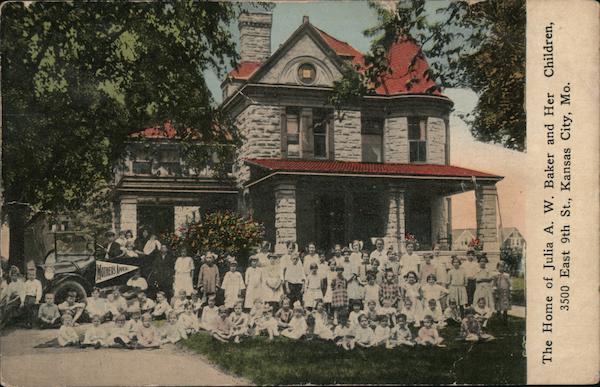Home of Julia A. W. Baker and Her Chidlren Kansas City Missouri