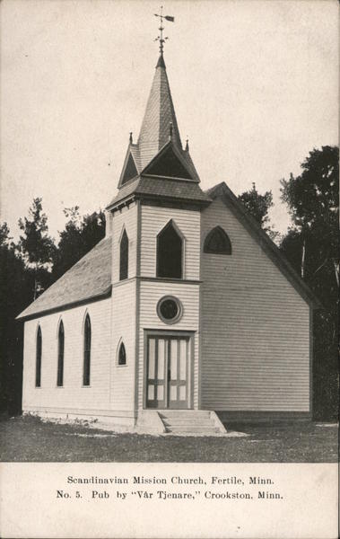 Scandinavian Mission Church Fertile Minnesota