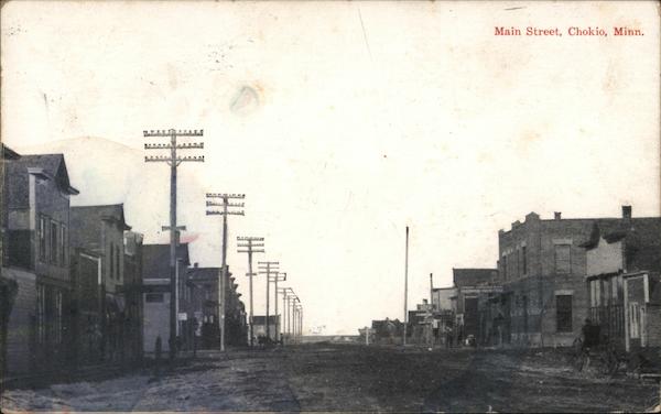 Main Street Chokio Minnesota