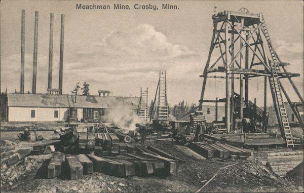 Meachman Mine Crosby Minnesota