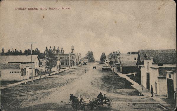 Street Scene Bird Island Minnesota
