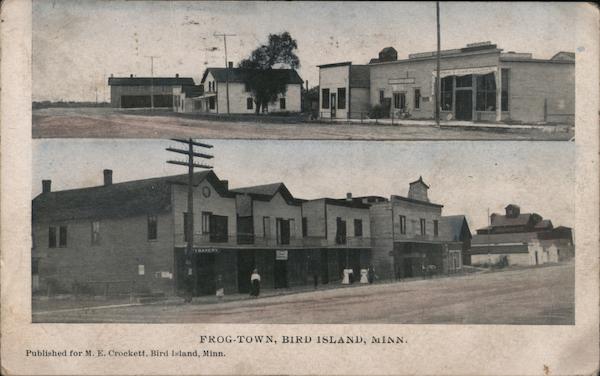 Frog Town Bird Island Minnesota