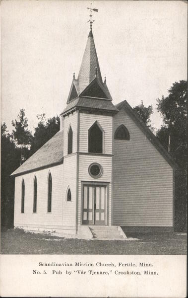 Scandinavian Mission Church Fertile Minnesota
