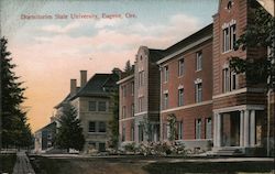 Dormitories State University Postcard
