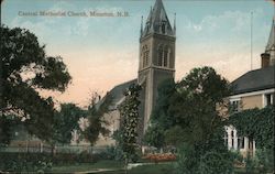 Central Methodist Church Moncton, Canada Misc. Canada Postcard Postcard Postcard