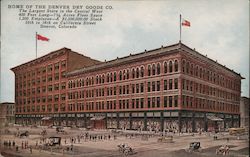 Home of the Denver Dry Goods Co. Colorado Postcard Postcard Postcard