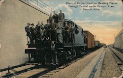 Electric Engine Postcard