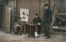 Fortune Teller, Chinatown Postcard