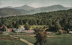 Franconia Range from North Postcard
