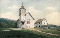 Church and School Postcard