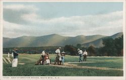 Golf at Bretton Woods Postcard