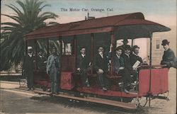 The Motor Car Postcard
