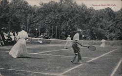 Tennis at Buck Hill Falls Pennsylvania Postcard Postcard Postcard