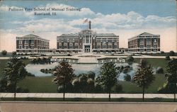 Pullman Free School of Manual Training Roseland, IL Postcard Postcard Postcard