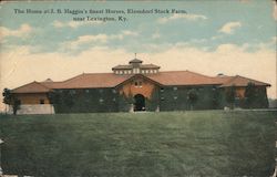 The Home of J.B. Higgin's Finest Horses, Elemdorf Stock Farm Postcard