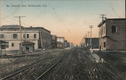 Mc Donald Ave. Richmond, CA Postcard Postcard Postcard