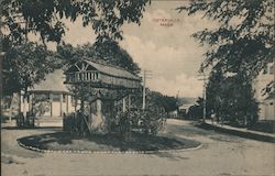 Roundabout Osterville, MA Postcard Postcard Postcard