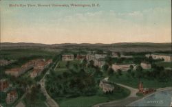 Bird's Eye View, Howard University Postcard